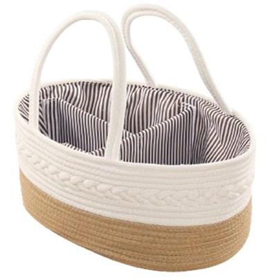 Baby Diaper Caddy Organizer, Stylish Cotton Canvas | Shop Today. Get it Tomorrow! | takealot.com