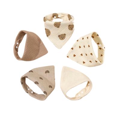Baby Bandana Button Bibs - 5 Pieces | Shop Today. Get it Tomorrow! | takealot.com