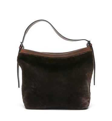 MARRIS SHEARLING TOTE