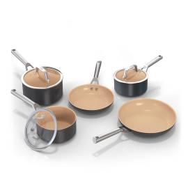 Extended Life Ceramic 5-Piece Frying & Saucepan Set CW95000UK - Ninja UK