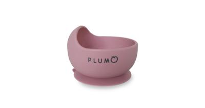 Plum Silicone Suction Duck Egg Bowl - Dusty Berry | Baby Bunting AU