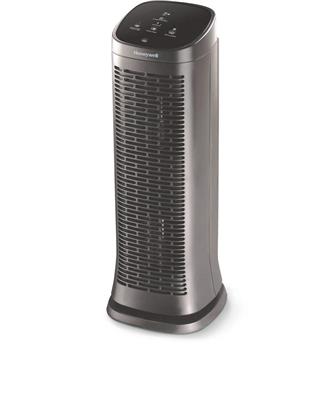 Honeywell HFD303C AirGenius 3 Permanent Filter Air Purifier, Removes Allergens & Odours, Black, Medi