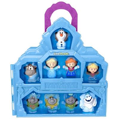 Fisher-Price Little People Disney Frozen Playset Carry Along Castle Case | Smyths Toys UK