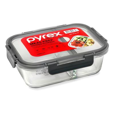 Pyrex 980 ml Divided Glass Storage