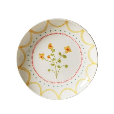 Set of Junes Garden Side Plates / Yellow Bush Pea - Robert Gordon Australia