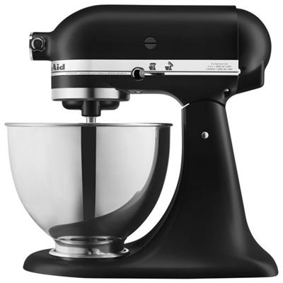 KitchenAid Deluxe Tilt-Head Stand Mixer - 4.5Qt - 300-Watt - Matte Black - Only at Best Buy | Best Buy Canada