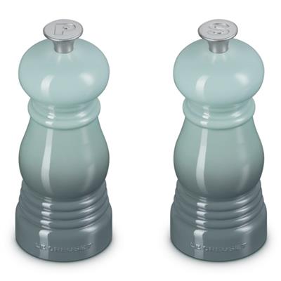Le Creuset Sea Salt Classic Salt and Pepper Mill 11cm - Yuppiechef