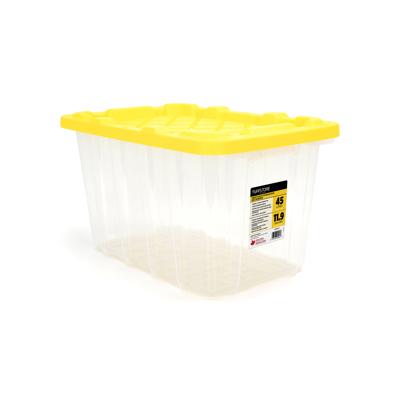 Tuff StoreTM 45L (11.9 gal.), Heavy Duty - Safety Yellow & Clear - Walmart.ca