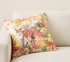 Fantastical Forest Embroidered Pillow Cover | Pottery Barn