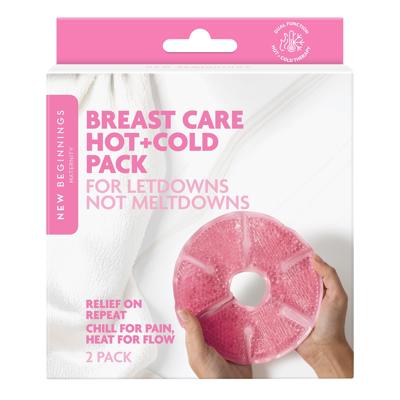 New Beginnings Breast Care Hot + Cold Pack(2 pk) | Baby Bunting AU