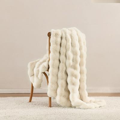 Get Eden Natural Faux Fur Throw Online I Manchester Collection