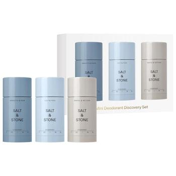 Mini Deodorant Discovery Gift Set - Salt & Stone | Sephora
