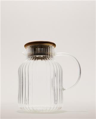 BOROSILICATE GLASS PITCHER WITH FILTER - See all - KITCHEN & DINING - GLASSWARE | Zara Home Canada