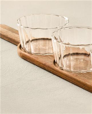SET OF BOWLS WITH TRAY - See all - KITCHEN & DINING - GLASSWARE | Zara Home Canada