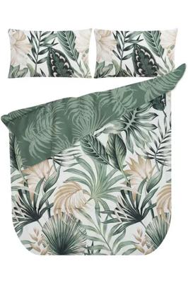 KAUAI BOTANICAL POLYESTER COMFORTER - XLK - Forest Green | SHEET STREET