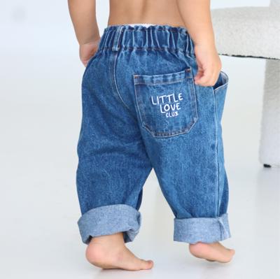 ‘Little Love Club’ Denim Jeans – Blossom and Pear