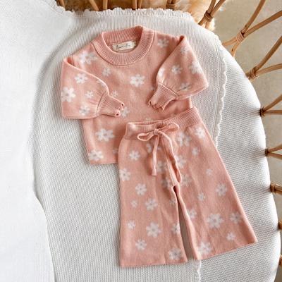 Posy Knit Set - Long Sleeve – Blossom and Pear