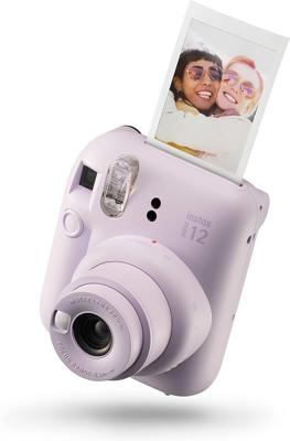 instax Fujifilm Mini 12 Instant Film Camera, Lilac Purple : Amazon.co.za: Electronics
