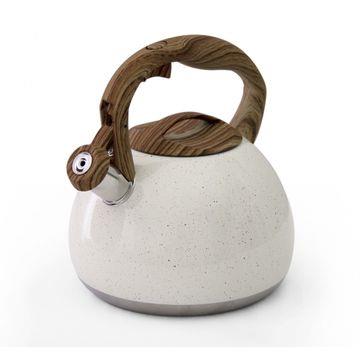 Fine Living Stove Top Kettle 2.5L - Matte White