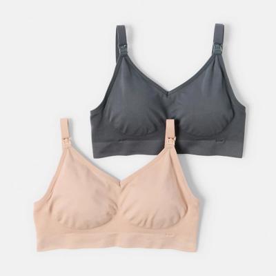 2 Pack Maternity Wirefree Seamfree Crop - Kmart