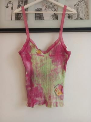 Pink lime top | Vinted