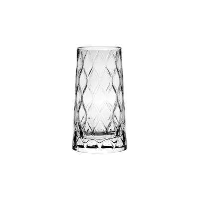 Pasabahce Leafy Long Drinking Glass 76x140mm/355ml (Box of 6)