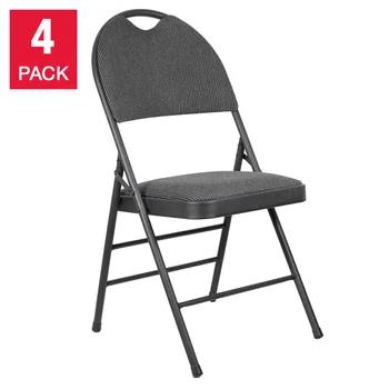 Star Elite - Commercial High-back Folding Chairs, 4-pack | Costco