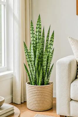 XL Snake Plant Zeyalanica - Large Upright Indoor Snake Plant