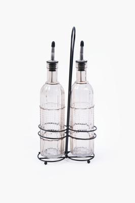 Oil And Vinegar Pourer With Stand