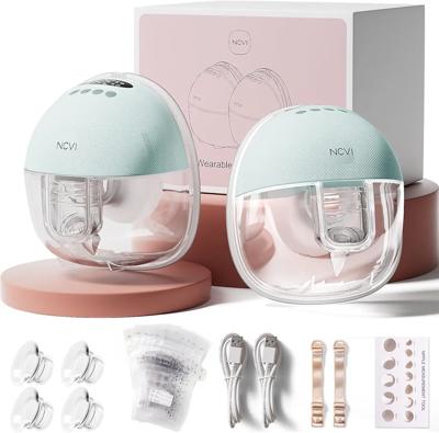 NCVI Electric Breast Pump Hands Free 8131, Wearable Portable Breastfeeding Pumps with 4 Modes 9 Levels, Rechargeable Ultra Quiet Milk Pump, Includes 1