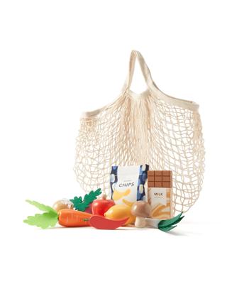 21 Piece Wooden Grocery Food Playset - Kmart