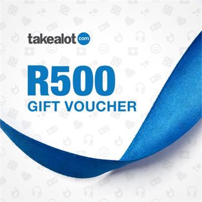 TAKEALOT Gift Voucher - R500 | Shop Today. Get it Tomorrow! | takealot.com