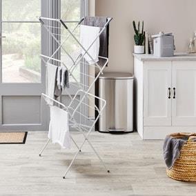 White Deluxe 3 Tier Airer | Dunelm