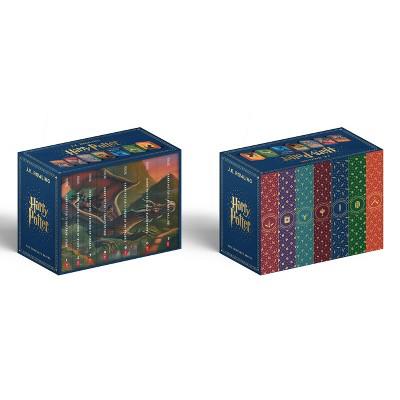 Harry Potter Box Set Books 1-7 Stenciled Edges - by J. K. Rowling (Paperback) : Target