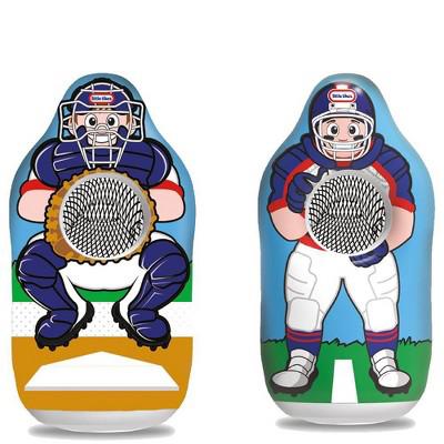 Little Tikes 2 in 1 Jumbo Trainer - 3pc: PVC Toy Includes Baseball & Football Sets : Target