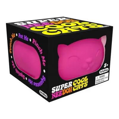 Schylling Super Cool Cats NeeDoh Squishy Fidget Toy Multicolor 1ct : Target