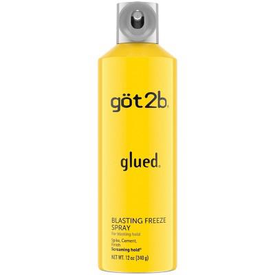 got2B Schwarzkopf Glued Blasting Freeze Hair Spray - 12oz: Hair Styling, All Hair Types, Phthalate-Free : Target