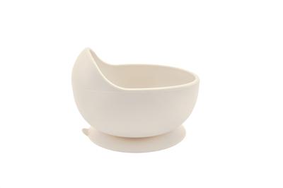 Bambola The Label Lipped Silicone Bowl - Sand | Baby Bunting AU