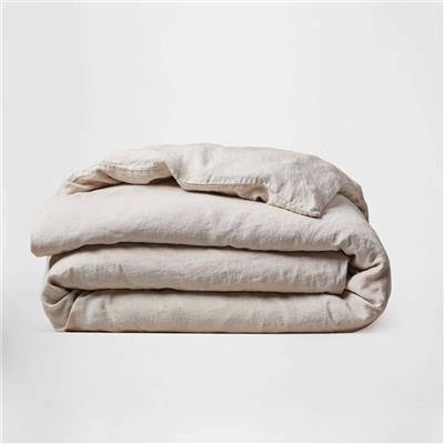 Flax Linen Duvet Cover - Silk & Snow Canada