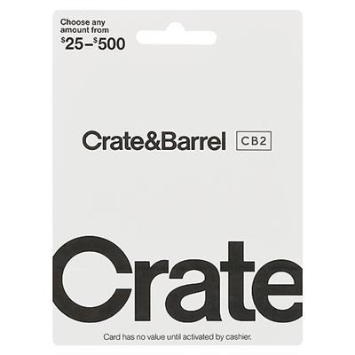 Crate&Barrel  Gift Card