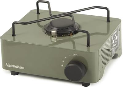 Naturehike Simple Design Mini Camping Stove Non-Collapsible Portable Gas Stove Compatible with Butane/Propane for Backyard BBQ Hiking Travel : Amazon.