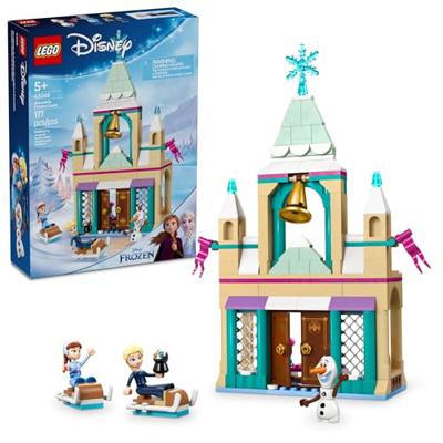 LEGO Disney Frozen: Arendelle Frozen Castle - Building Playset for Kids - Frozen Castle Toy for Fans with Princess Anna and Elsa Minidolls - 5 Year Ol