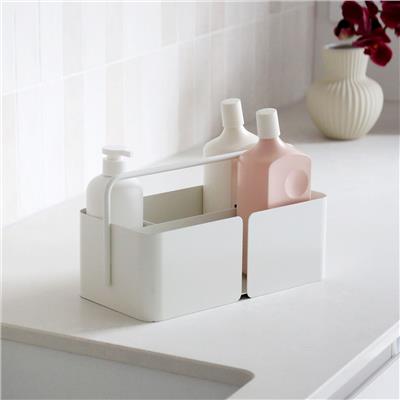 Carry All Caddy & Storage Box in White