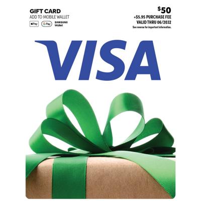 Activ Visa Gift Card $50 | Officeworks