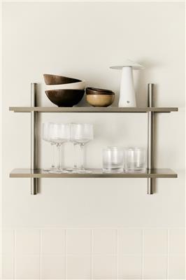 Clear glass 4-Pack Fluted Tumblers at H&M Home | H&M CA