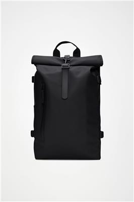 Rains® Rolltop Rucksack Large in Black
