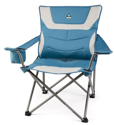 Woods™ Lakeview Lumbar Folding Camp Chair with Cup Holder, Assorted Colours