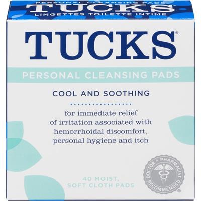 Tucks Tucks Personal Cleansing Pads | Shoppers Drug Mart