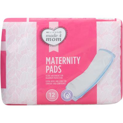 Made 4 Mom Maternity Pads 12 Pads - Clicks