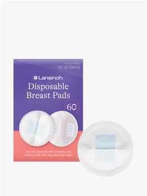 Lansinoh Disposable Breast Pads, Pack of 60
